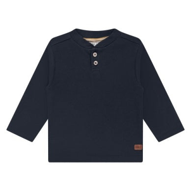 Baby Boys T Shirt Henley Night Little Sprout
