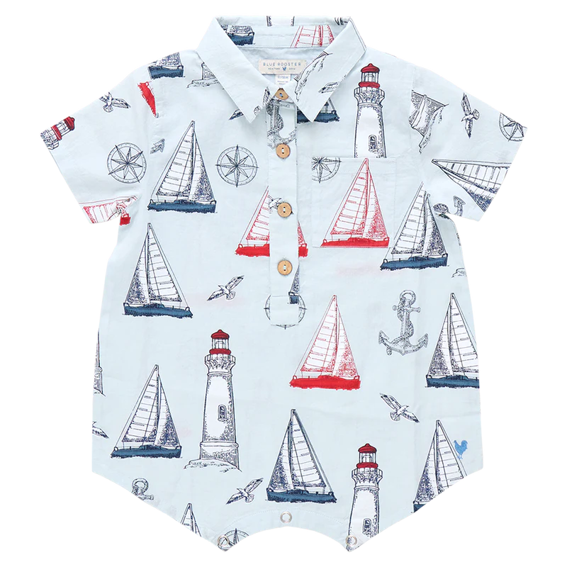 Baby Boys Easton Jumper - Nautical Adventure