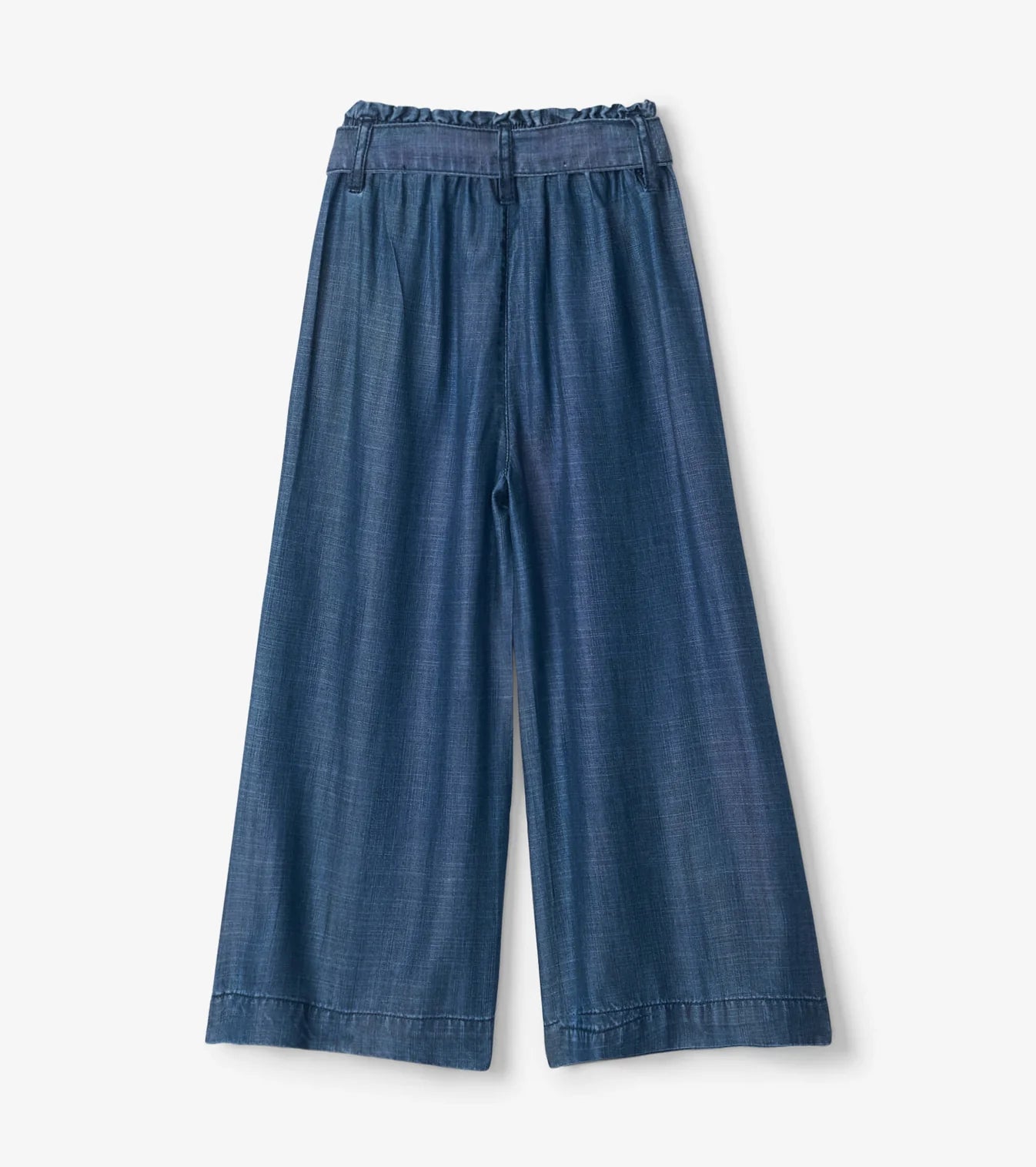 Tencel Textured Paperbag Pants - Maritime Denim Wash