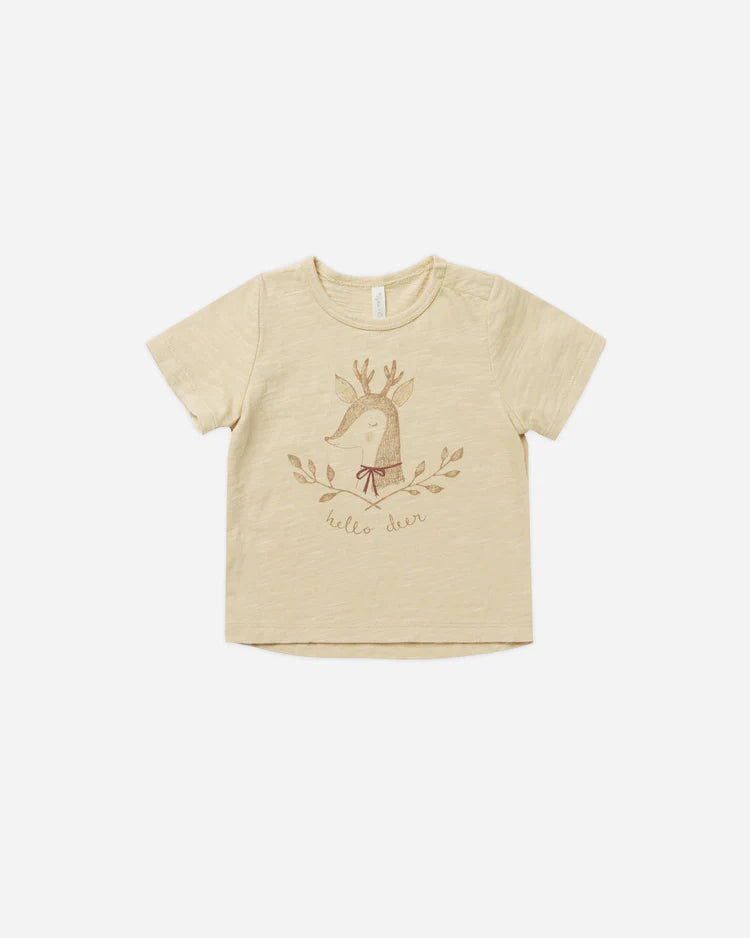 basic tee aw23 hello deer