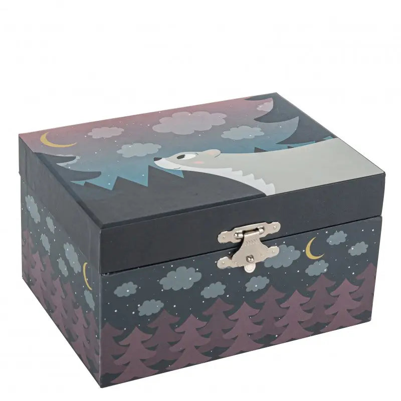 Bear in the Forest Musical Box-Little Sprout