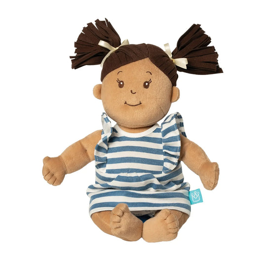 Baby Stella Doll Beige with Brown Hair