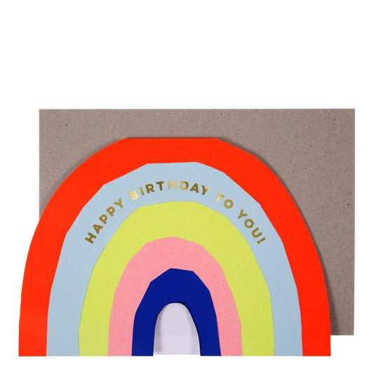 Birthday Rainbow Card