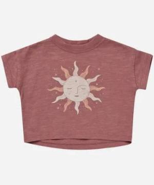 Boxy Tee - Sun