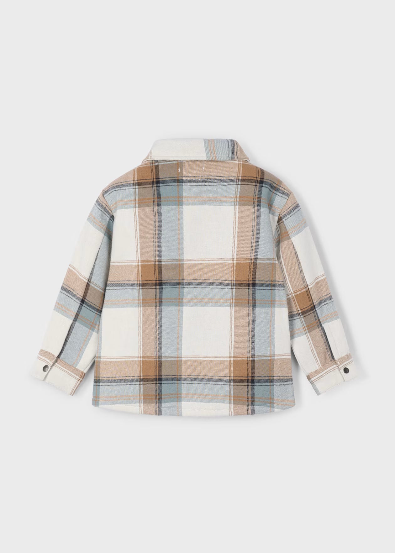 Zip Check Jacket - Caramel