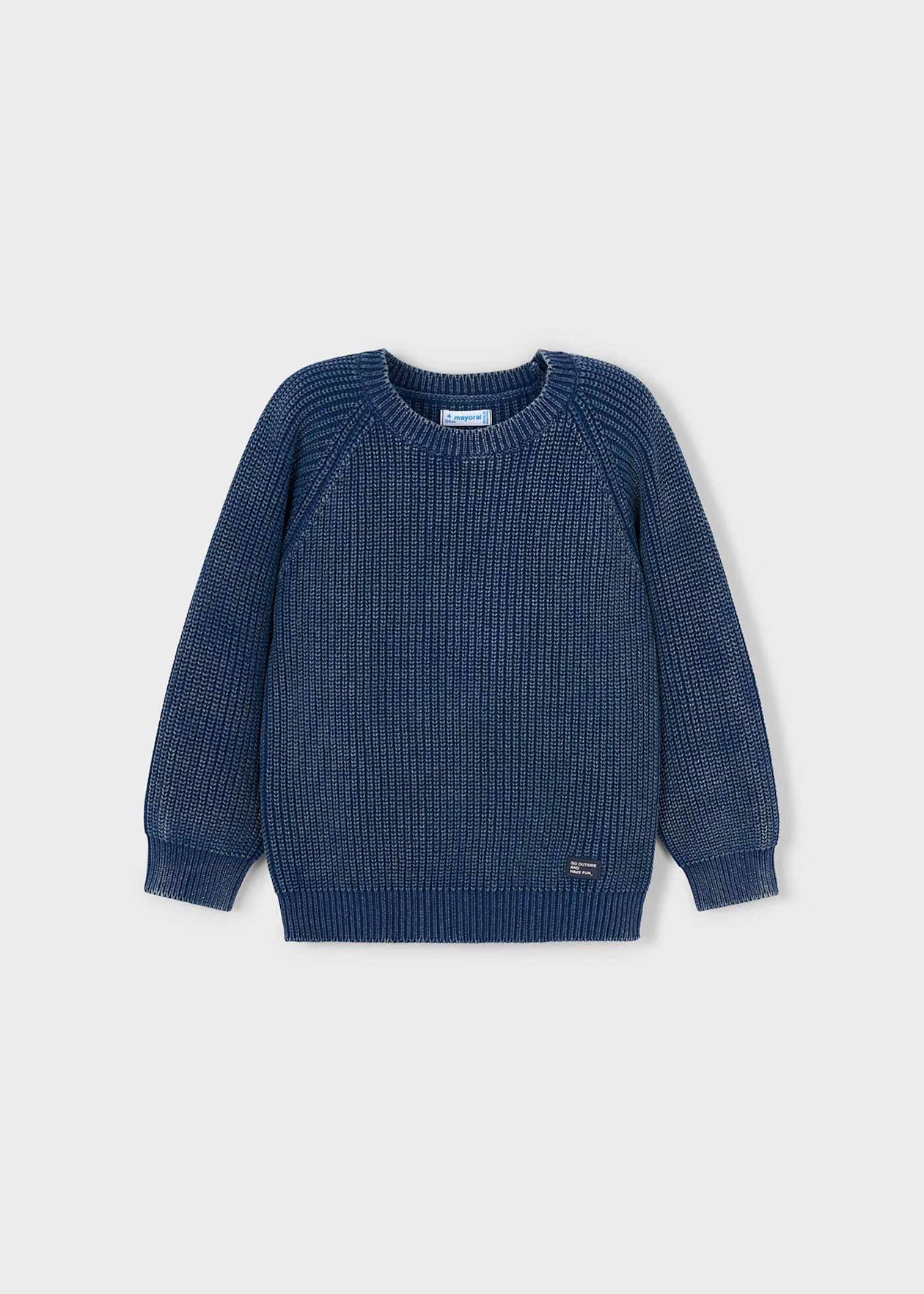 Mayoral Knit Sweater Blue Little Sprout