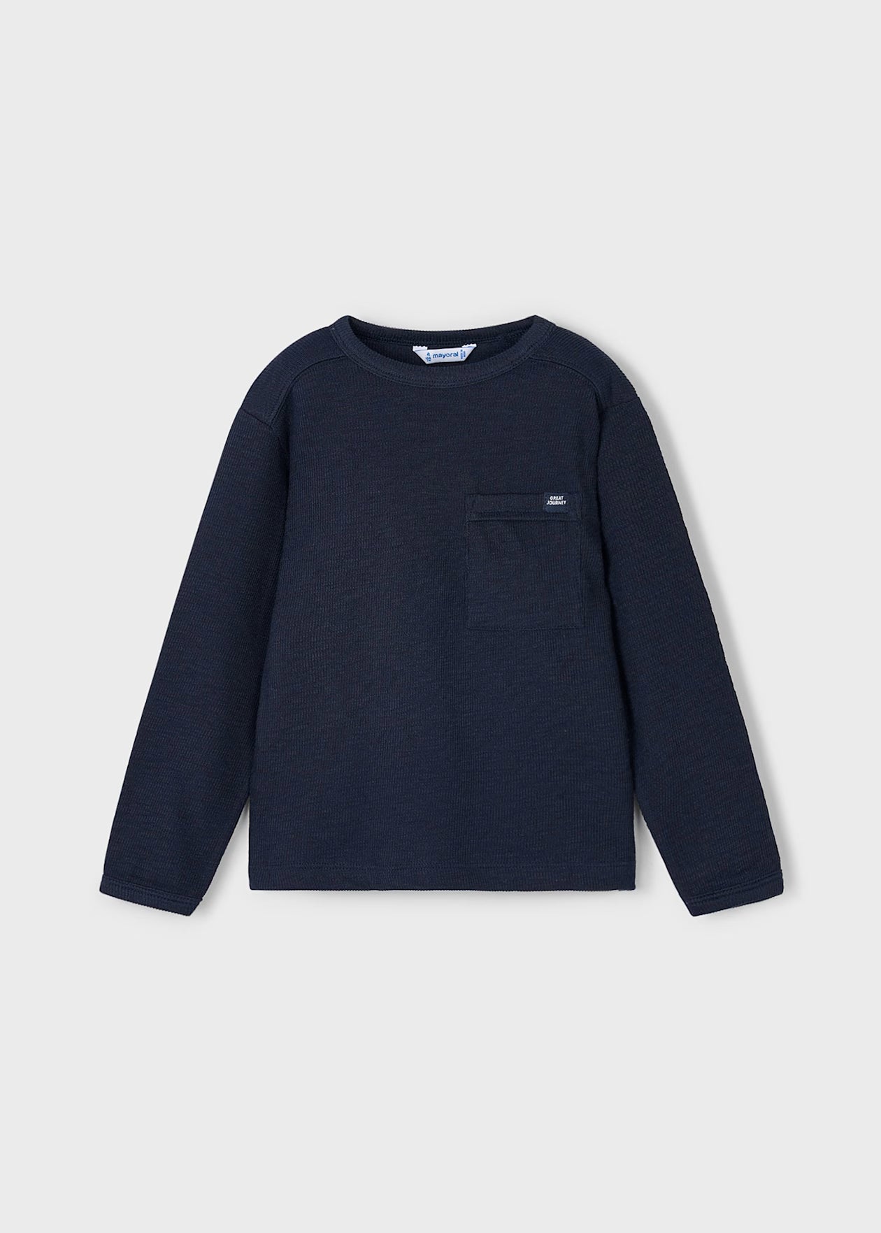 Mayoral Long Sleeve T-Shirt Navy Little Sprout