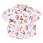 Boys Jack Shirt - Watercolor Shells