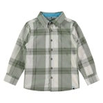 Boys Long Sleeve Shirt - Light Army