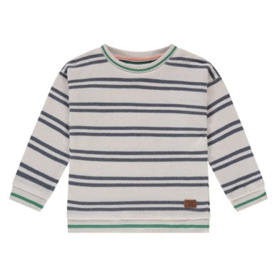 Striped Sweatshirt - Bone