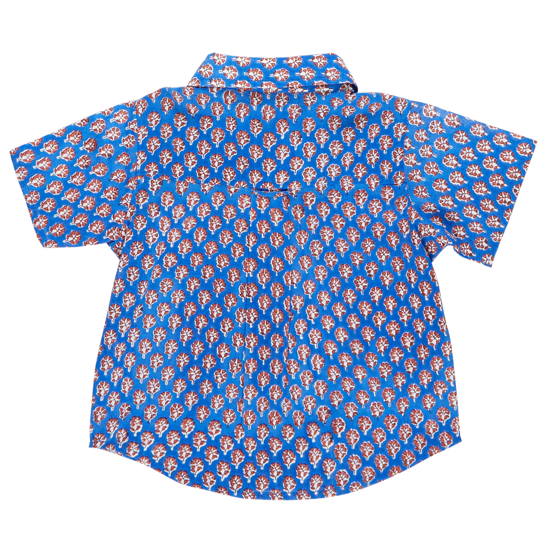 Jack Shirt - Blue Lisbon Ditsy