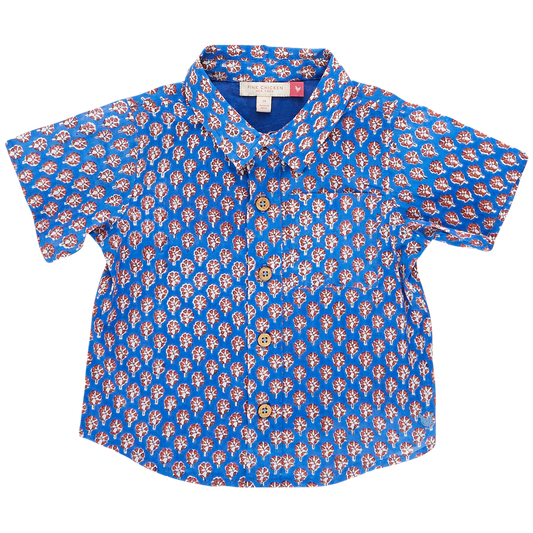 Jack Shirt - Blue Lisbon Ditsy