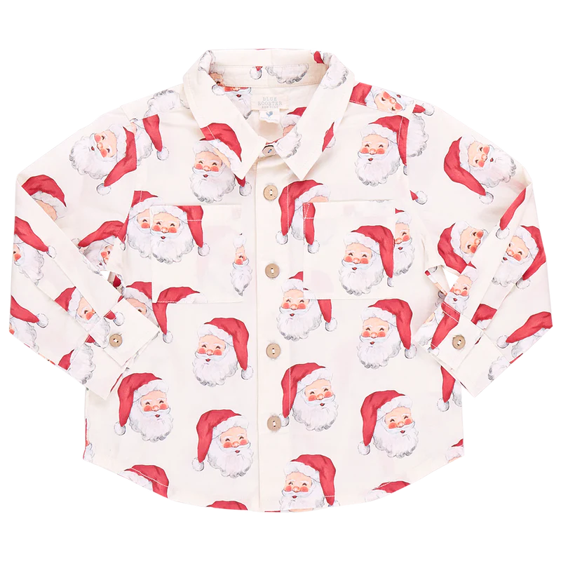 Boys Jack Shirt - Vintage Santas