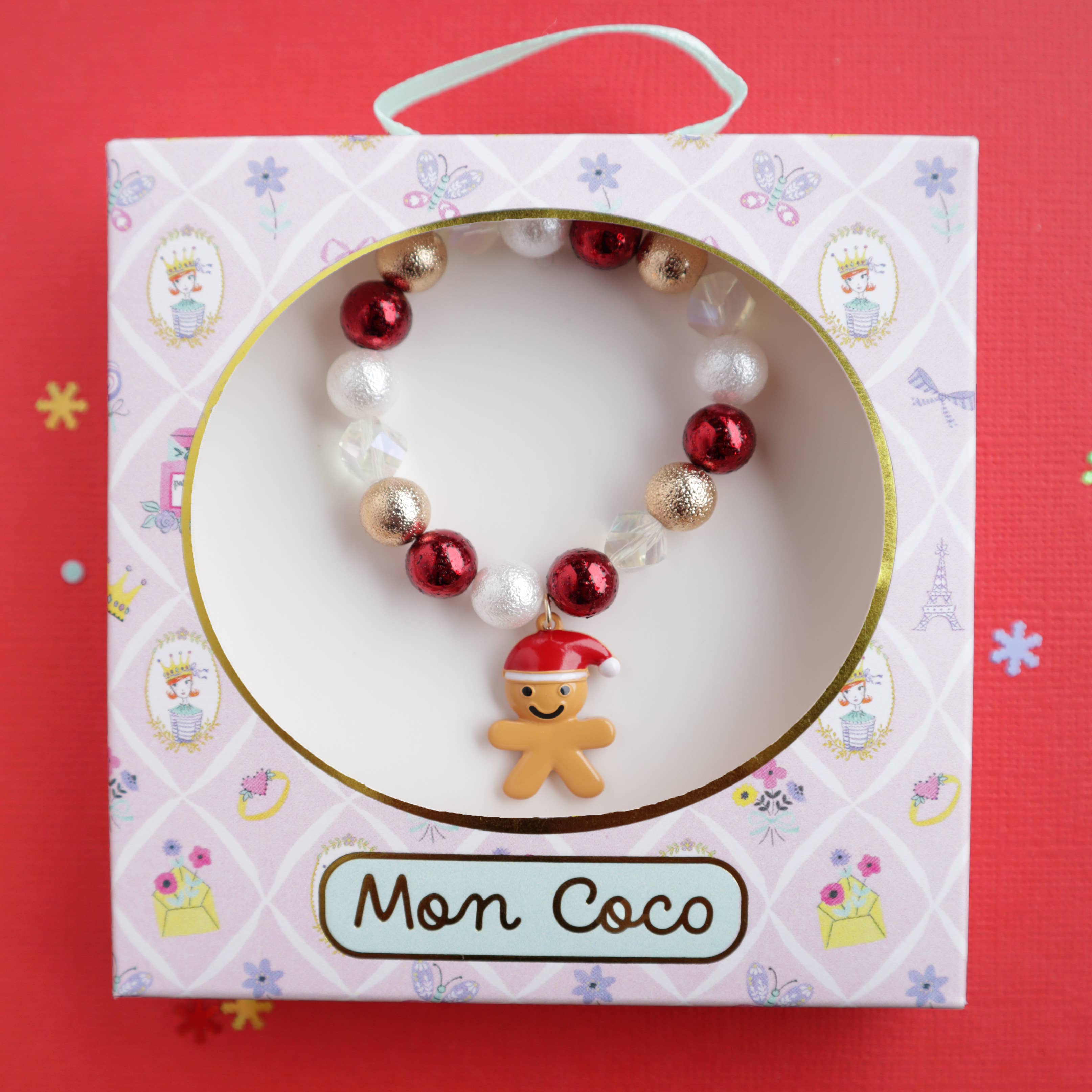 Gingerbread Man Bracelet