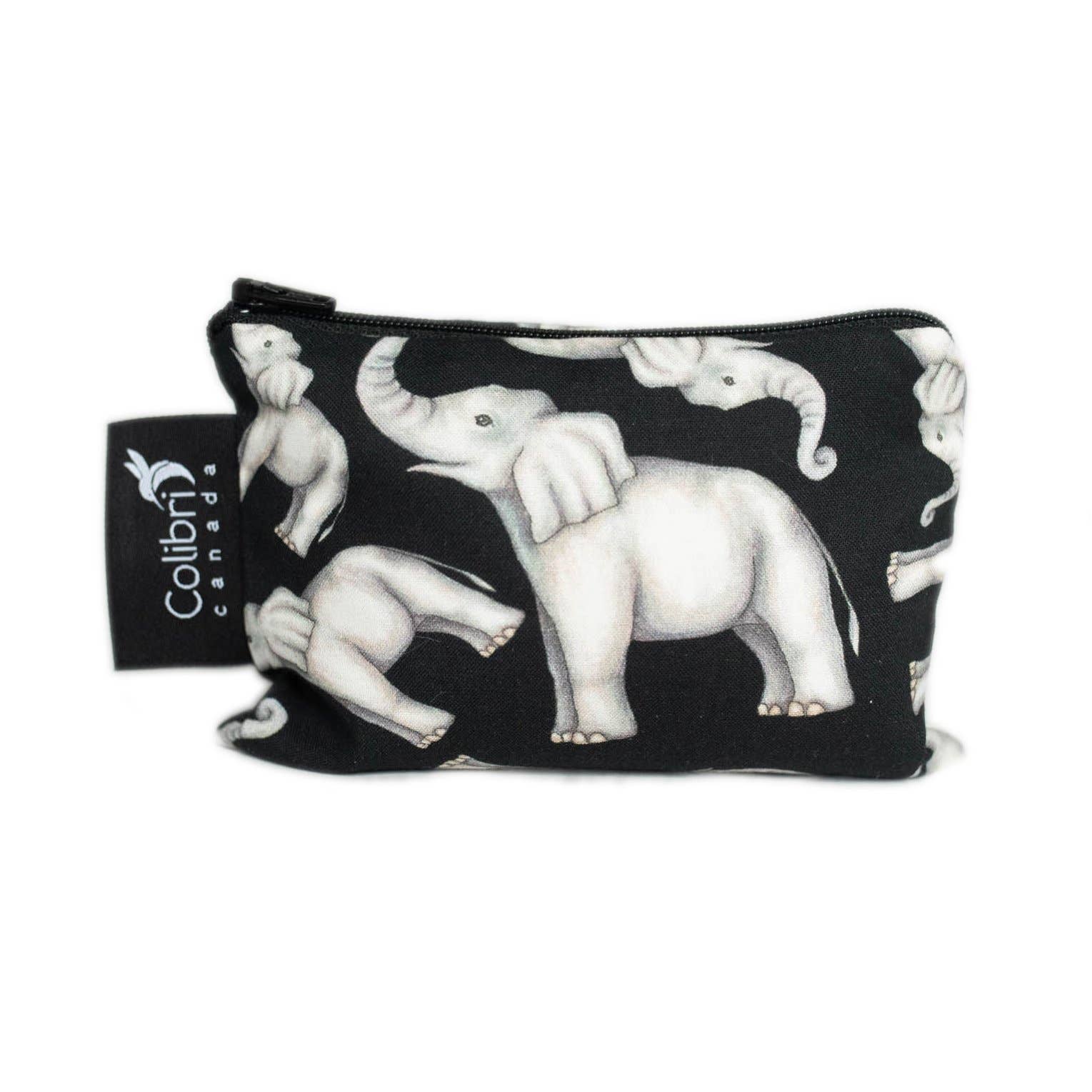 Elephant Reusable Snack Bag - Small-Little Sprout