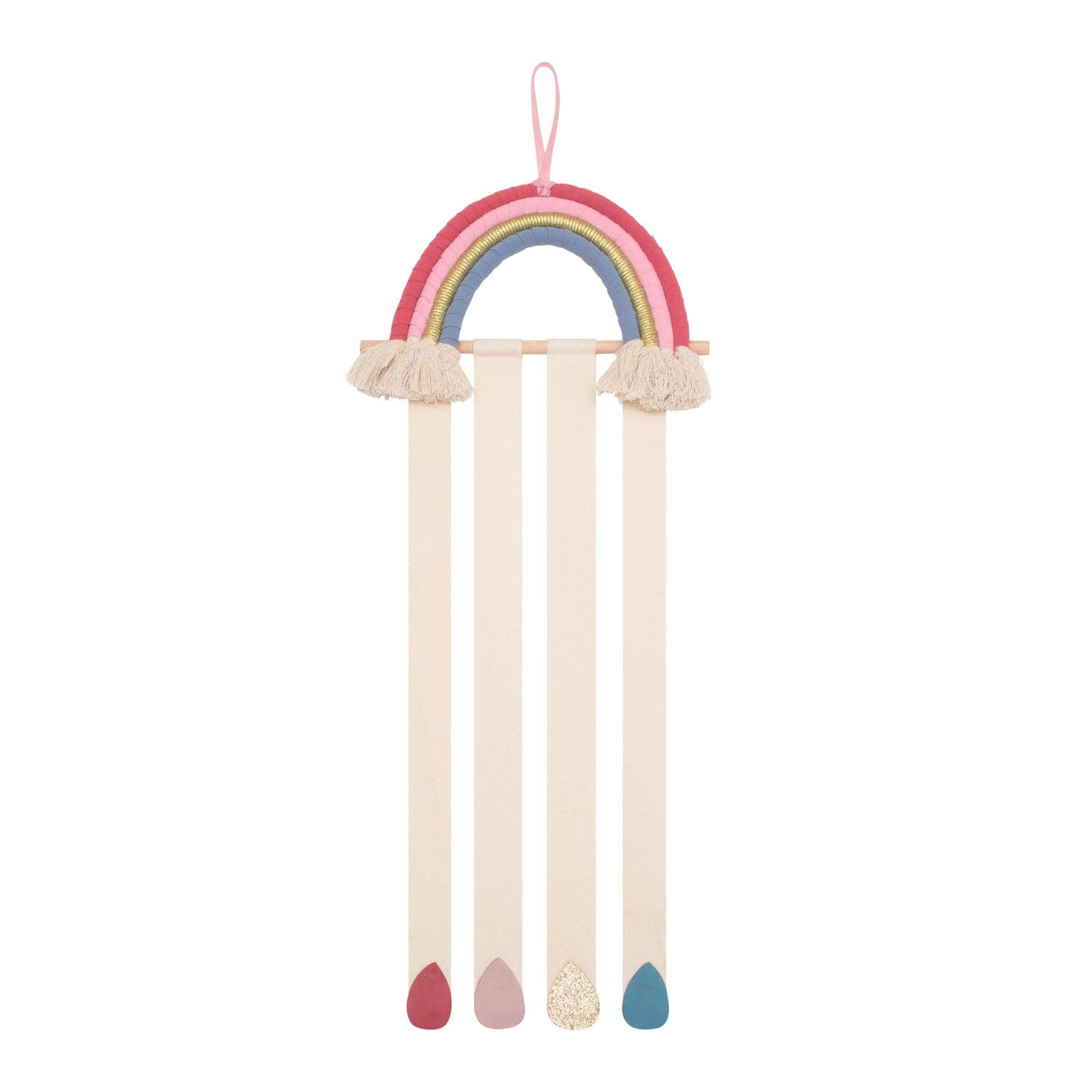 Bright Rainbow Drops Clip Hanger-Little Sprout