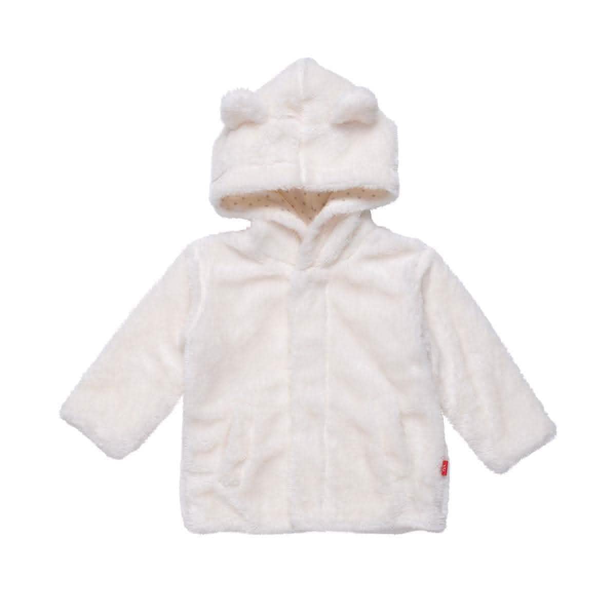 Magnetic Me Cloud Minky Bear Jacket Little Sprout