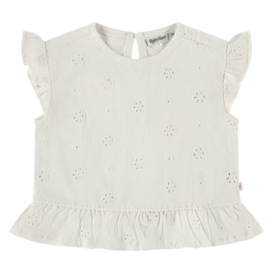 Baby Short Sleeve T-Shirt - Creme