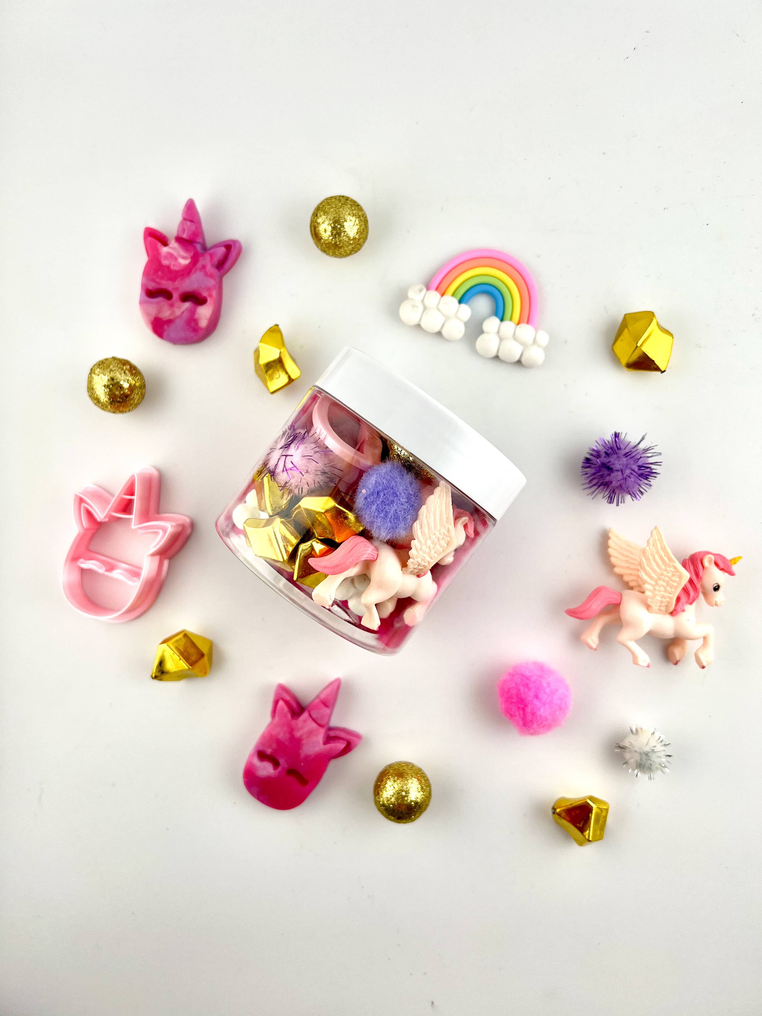 Art of Dough:  Magical Unicorn Sensory Jar