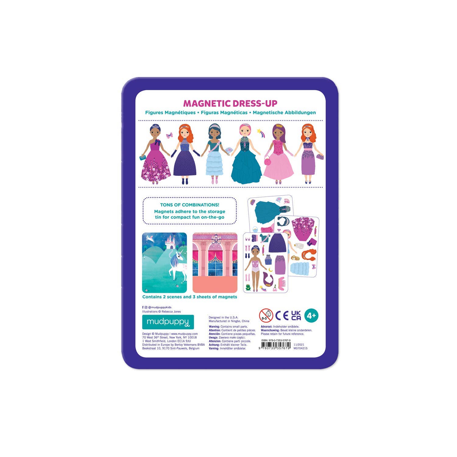 Princess Magic Magnetic Dress-up-Little Sprout