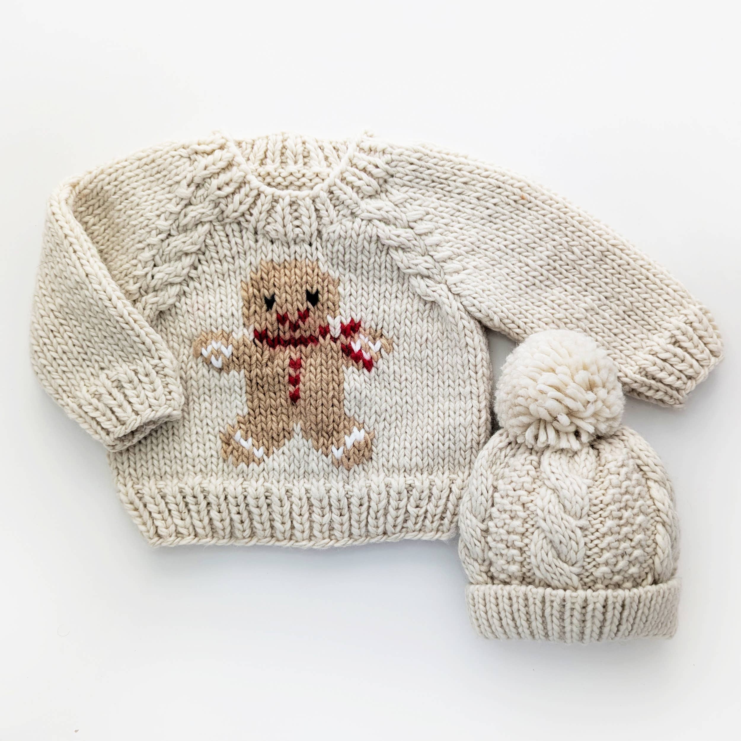 Gingerbread Sweater for Baby & Toddler : 6-12 months