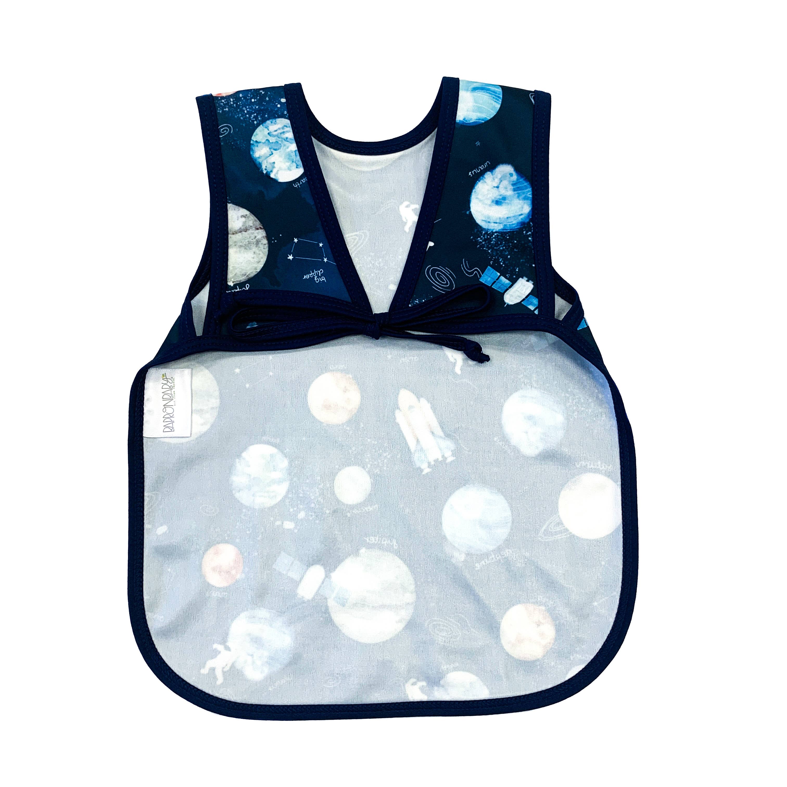 Outer Space Bapron: Toddler (6m-3T)