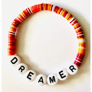 Vinyl Rainbow Bracelet