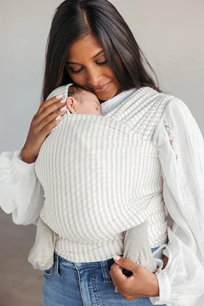 Wrap - Driftwood Stripe-Little Sprout