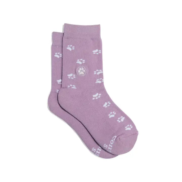 Kids Socks that Save Dogs  4-6Y