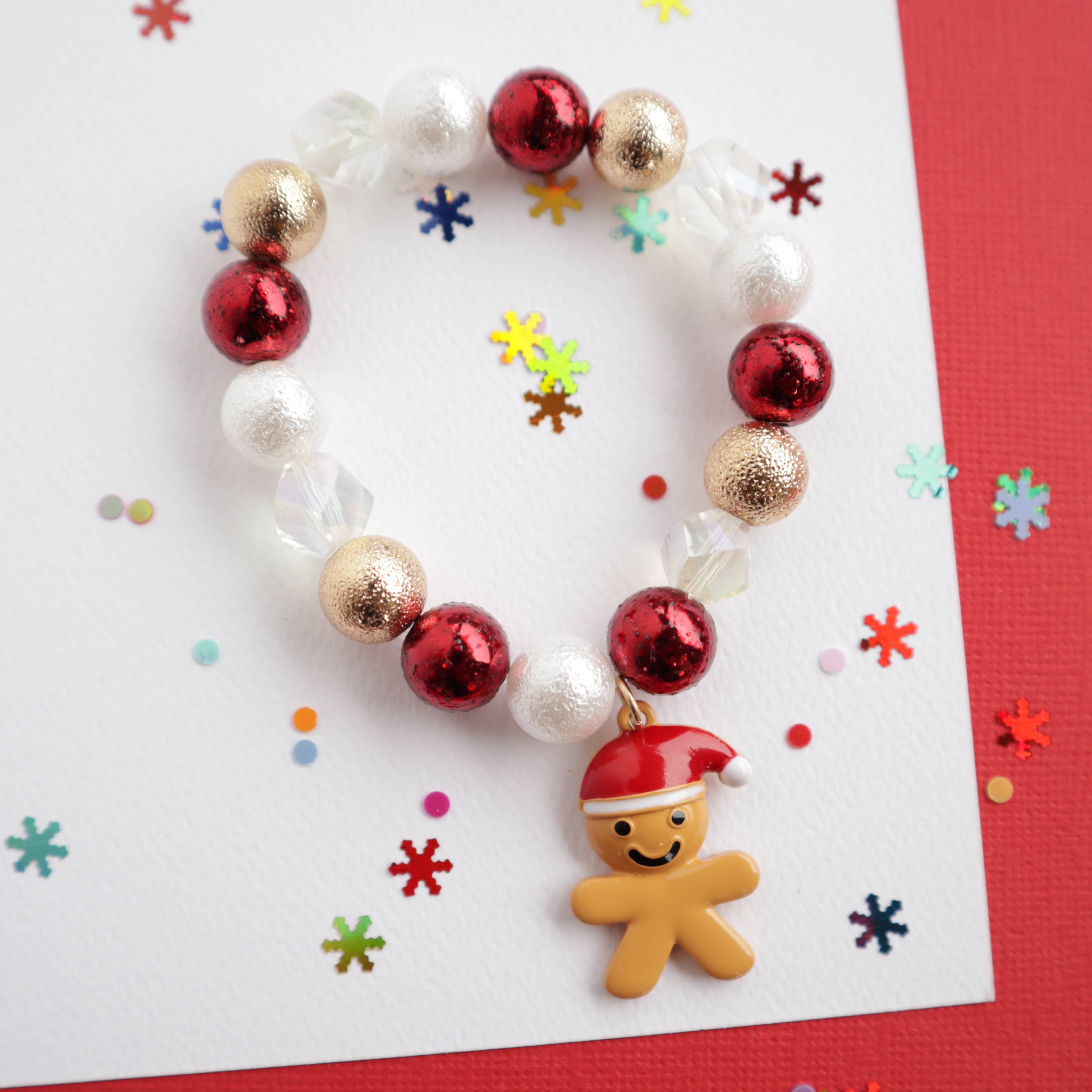 Gingerbread Man Bracelet