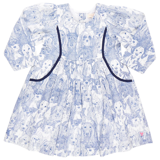 Girls Eden Dress - Dogs A Plenty