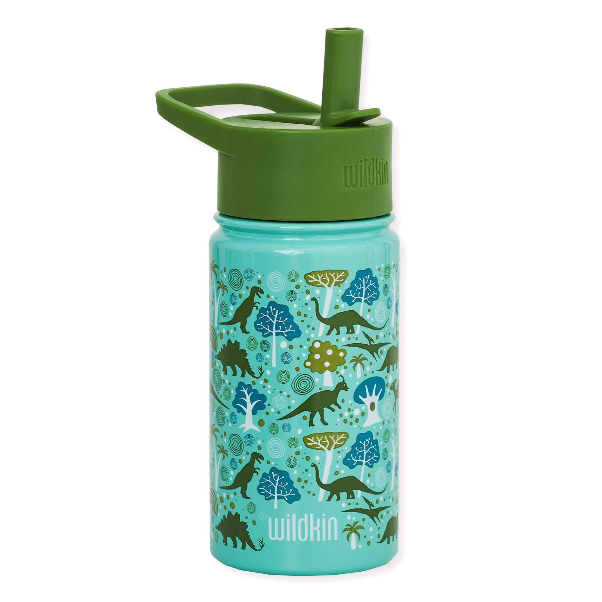 Dinomite Dinosaurs 14 oz Steel Bottle-Little Sprout