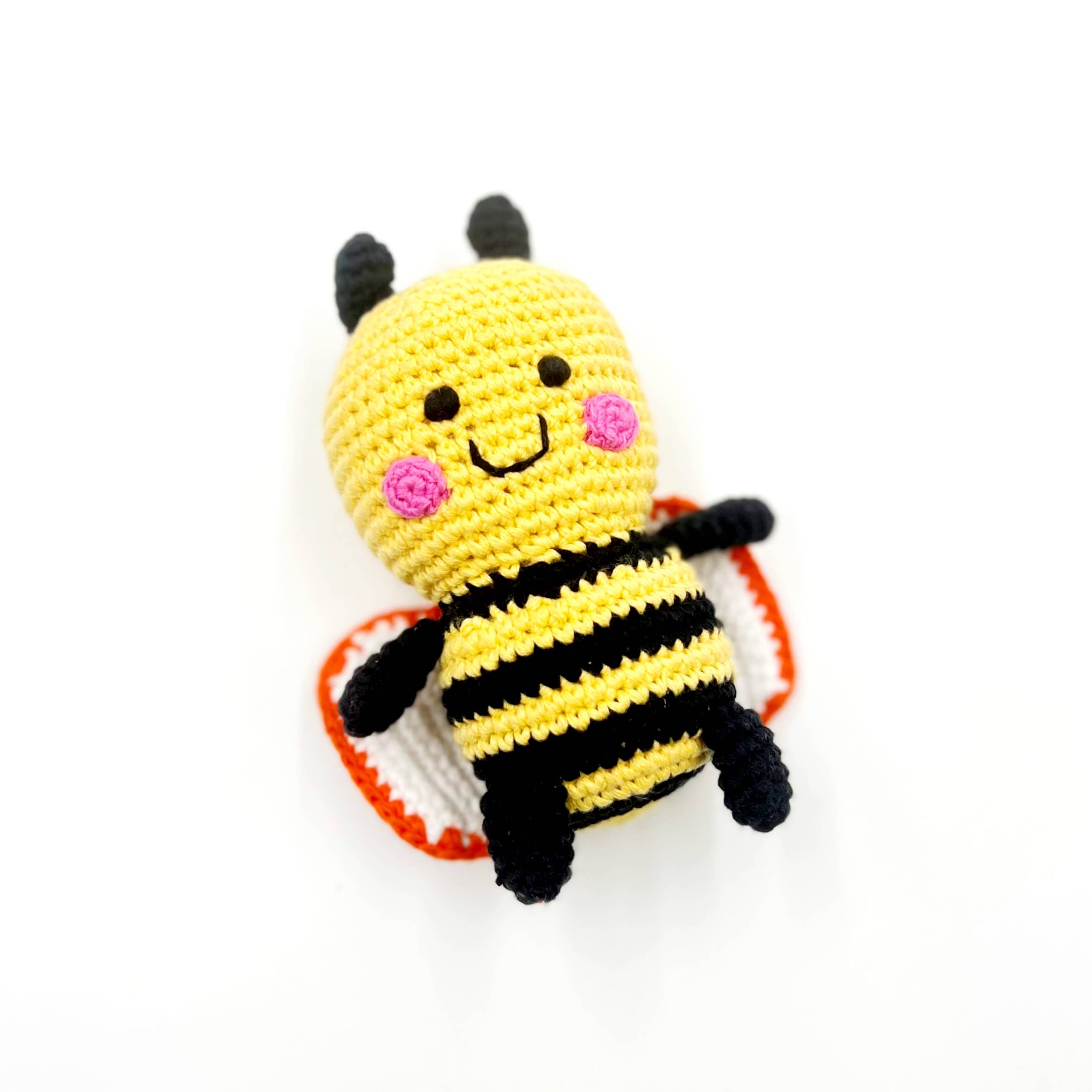 Crochet Bee Baby Rattle Little Sprout
