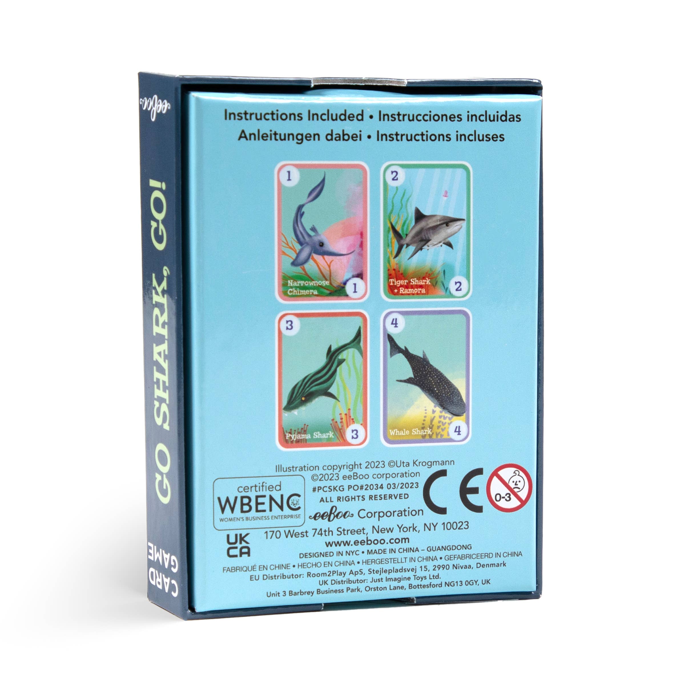 Go Shark Go! Playing Cards-Little Sprout