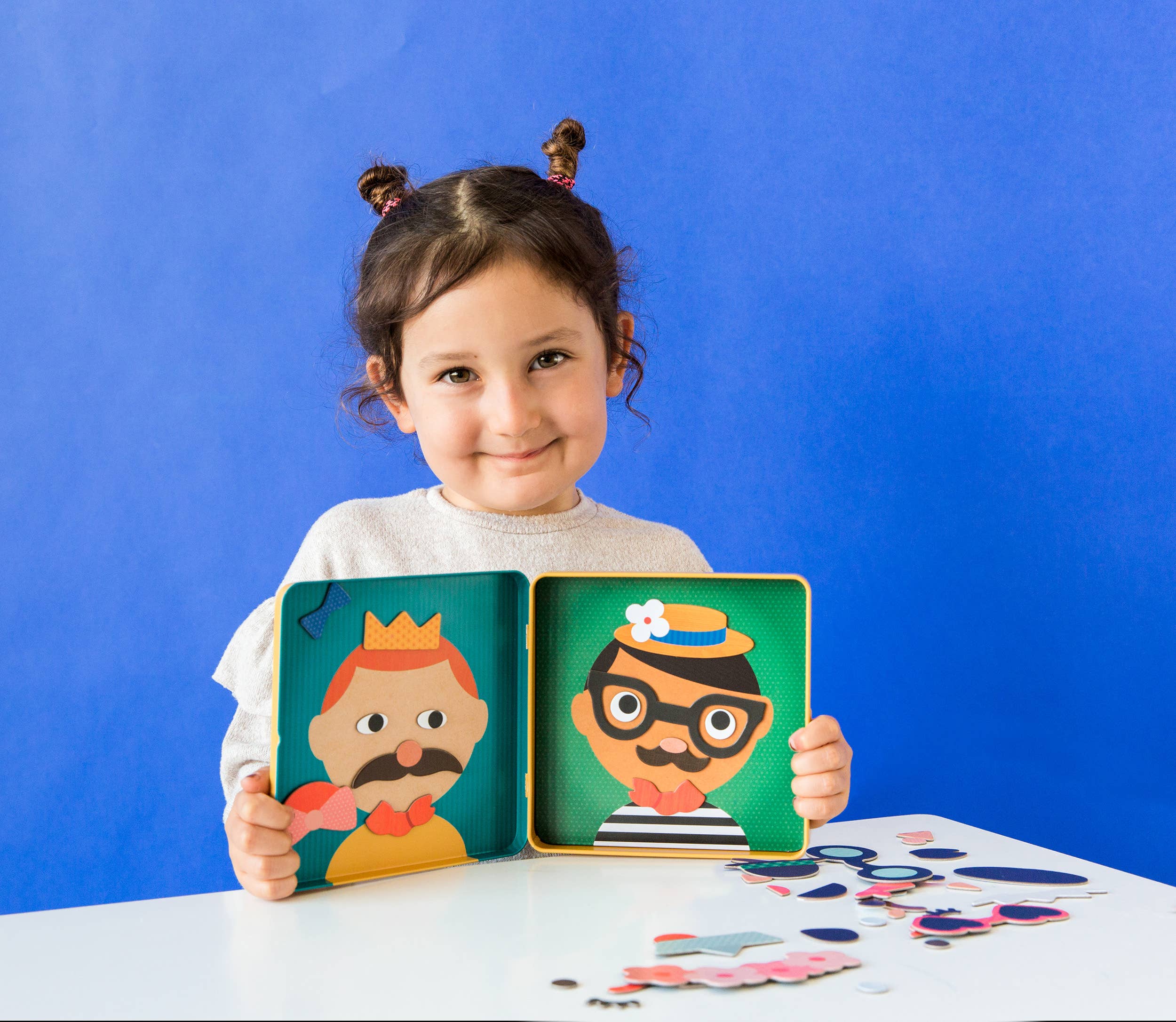 Funny Faces Magnetic Play Set-Little Sprout
