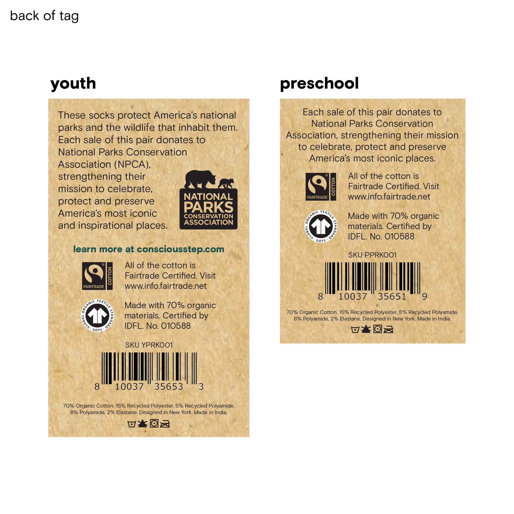 Kids Socks that Protect Songbirds: Preschool