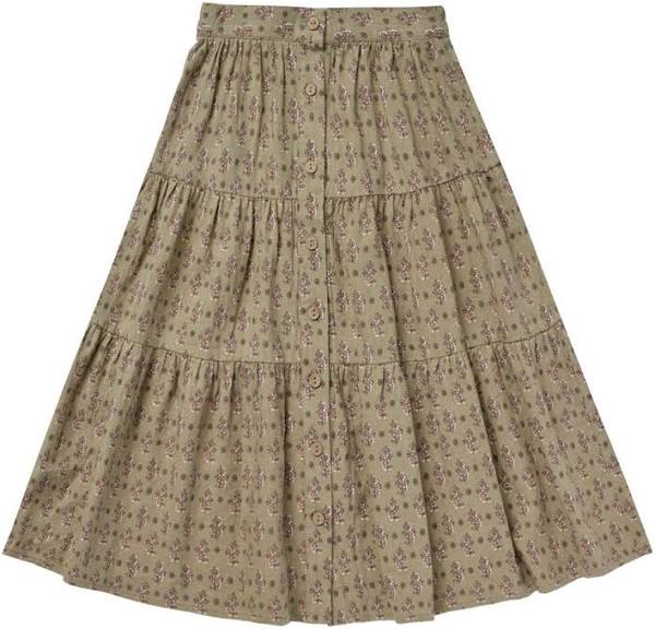 Joelle Skirt - Flower Block