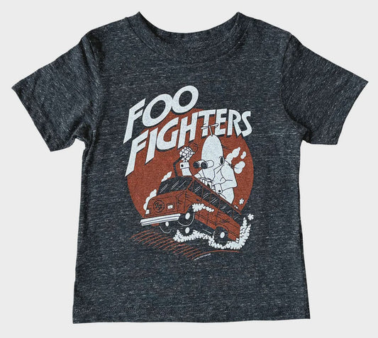 Foo Fighters Short Sleeve Tee - Tri Black