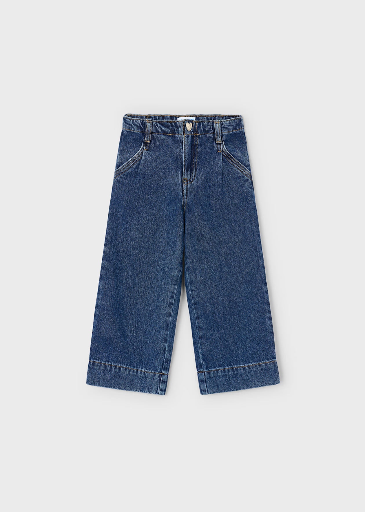 Mayoral Girl Flare Jeans Dark Denim Little Sprout