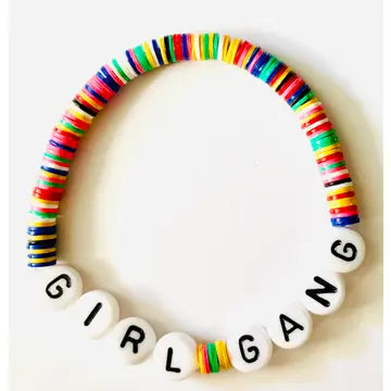 Vinyl Rainbow Bracelet