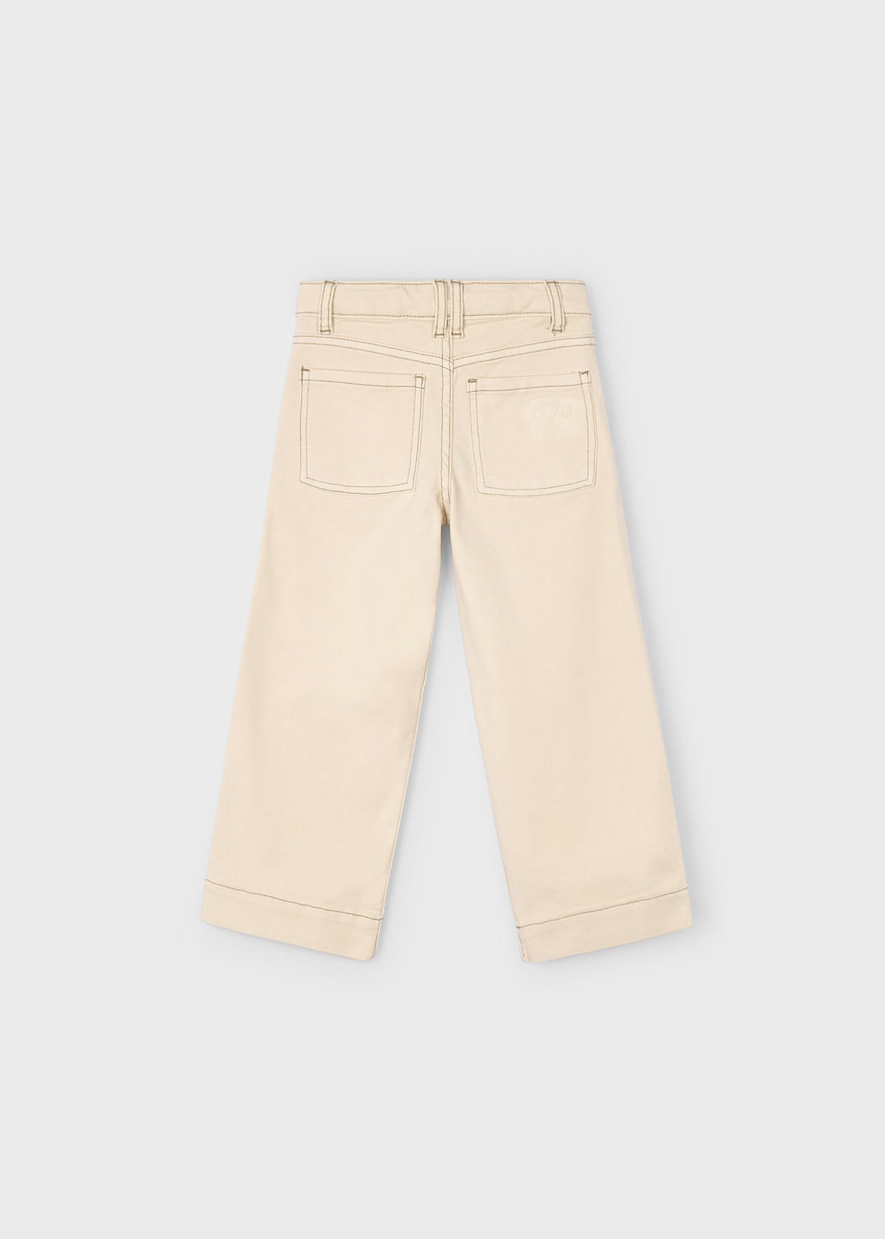 Twill Marine Pants - Almond