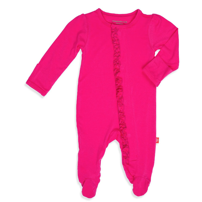 Magnetic Ruffle Footie