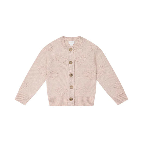 Gracie Cardigan - Pink Clay