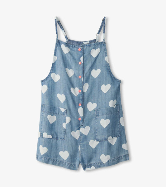 Hearts Slouchy Overall