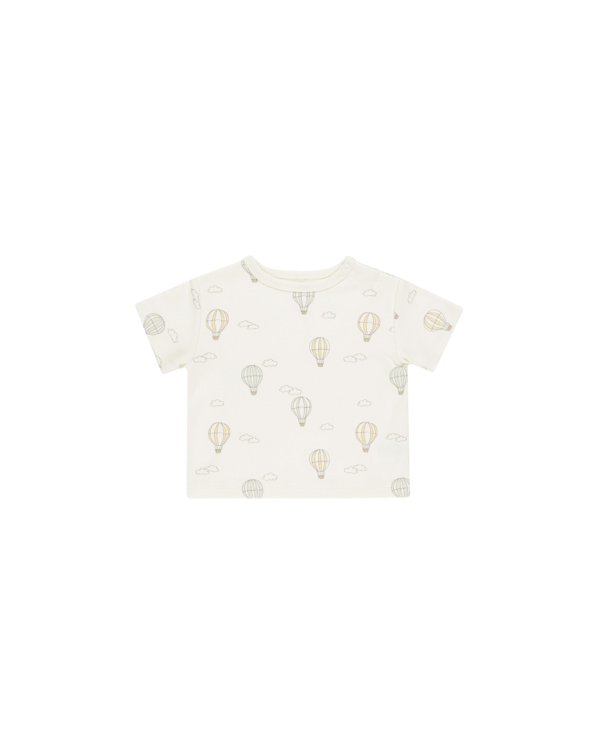 Boxy Tee - Hot Air Balloons