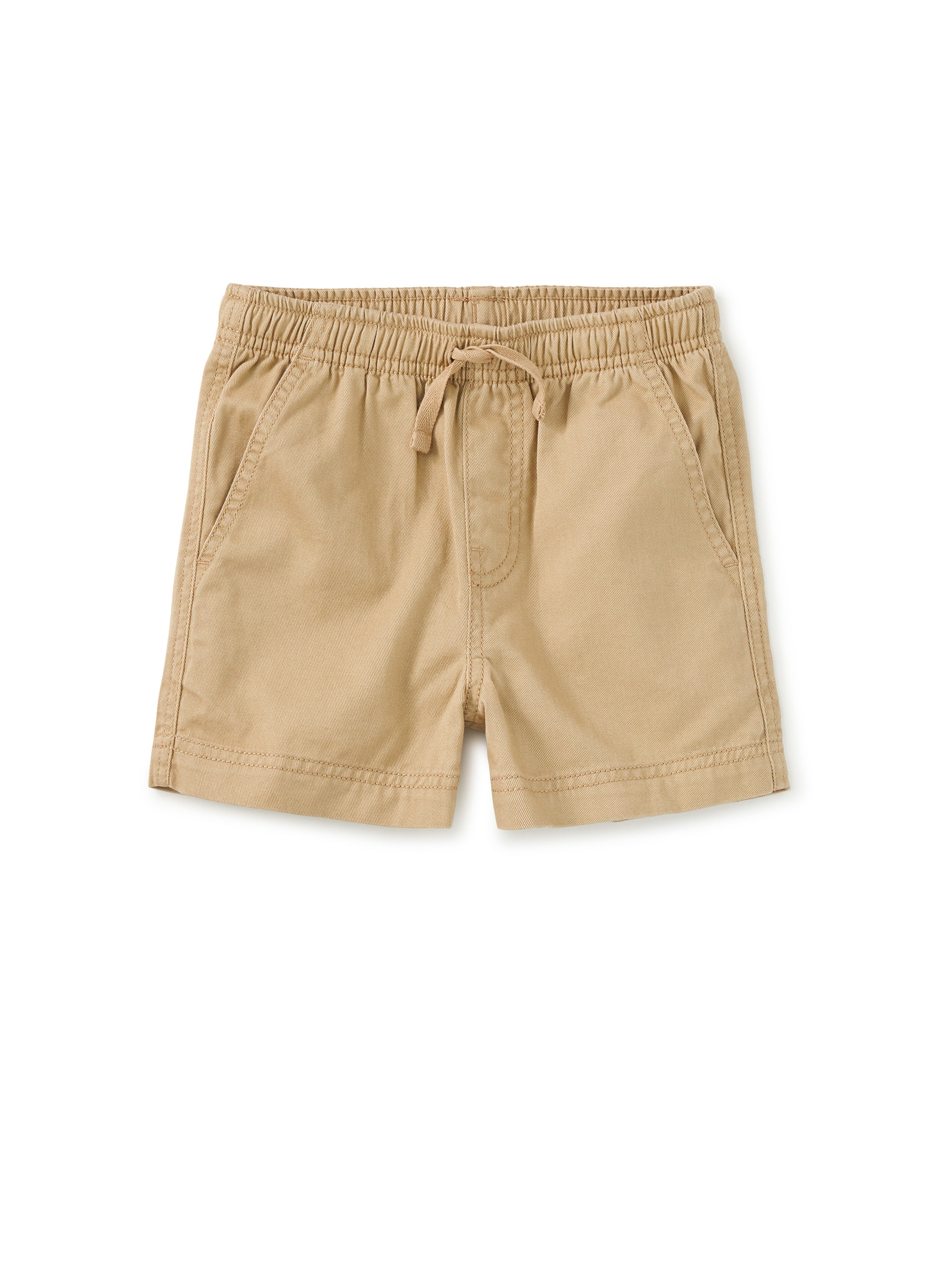 Tea Collection Twill Sport Shorts Sandstone Little Sprout