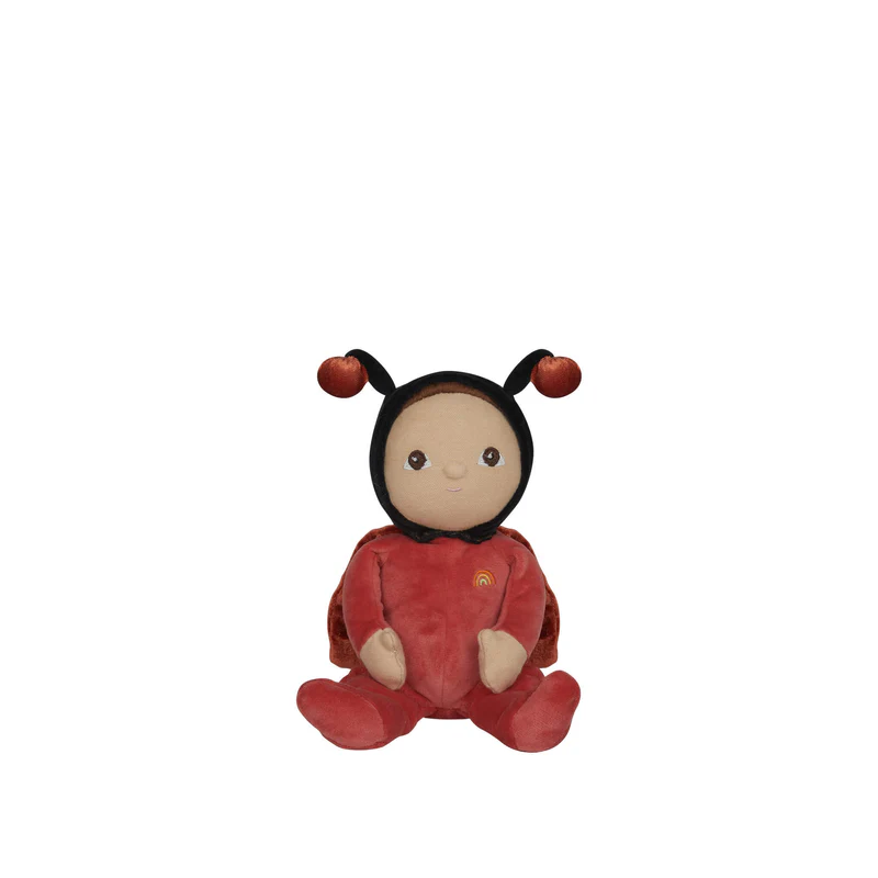 Dinky Dinkum Dolls- Backyard Buddies - Lola Ladybug