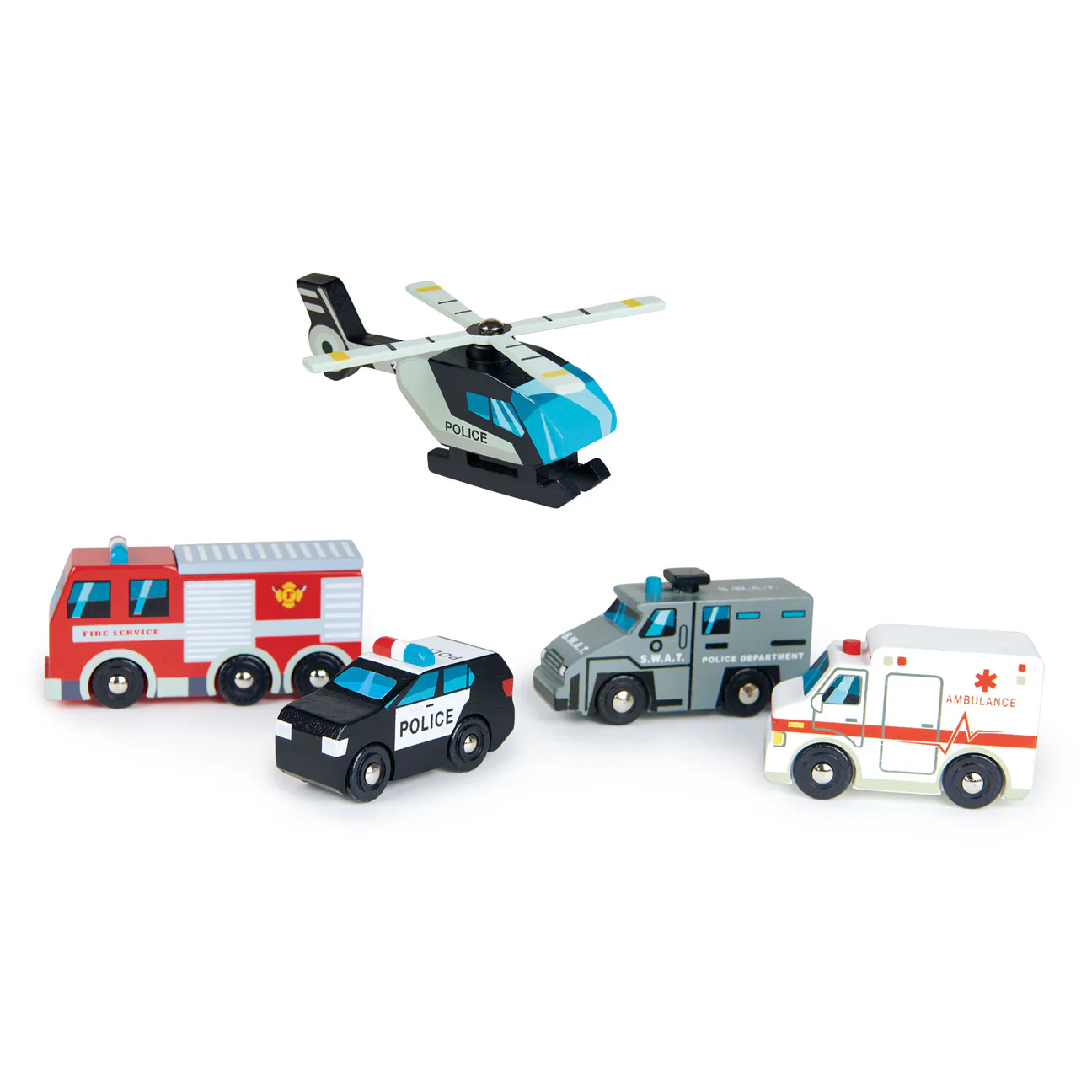 Tenderleaf Toys Emergency Vehicles Little Sprout