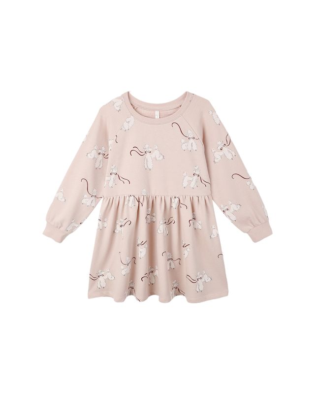 Raglan Dress - Poodles Little Sprout