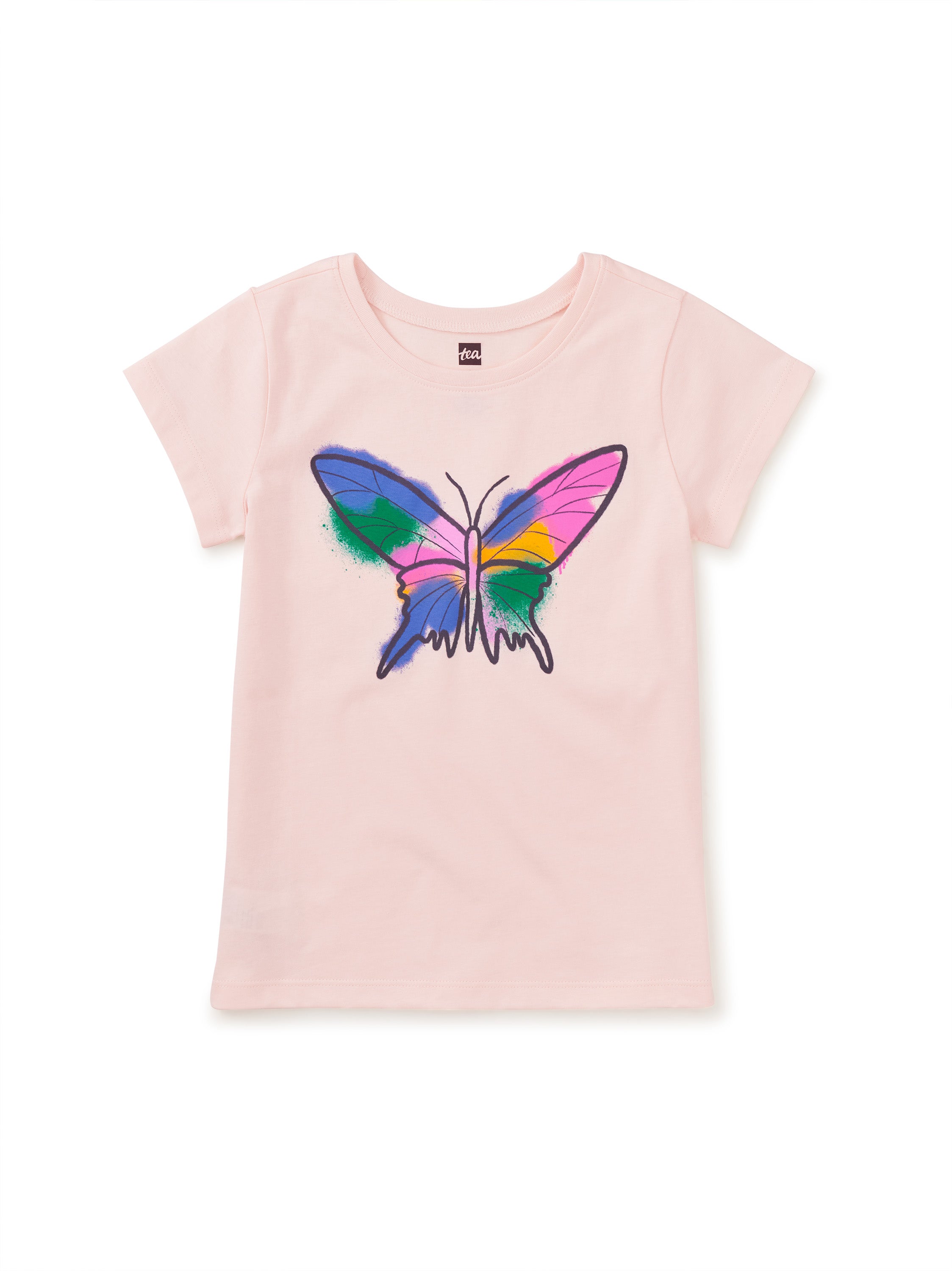 Grafitti Butterfly Graphic Tee